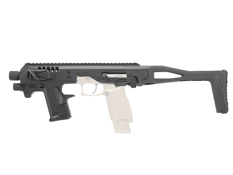 [CAA Airsoft] RONI Pistol Carbine Conversion Kit[For SIG AIR M17 GBB Series][BLK]