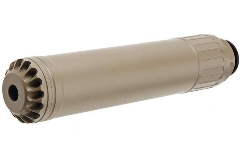 [Crusader] VFC M110A1 Silencer with 14mm CCW Flash Hider [Tan]