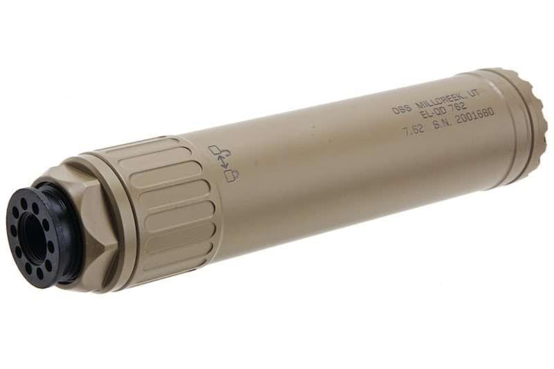 [Crusader] VFC M110A1 Silencer with 14mm CCW Flash Hider [Tan]