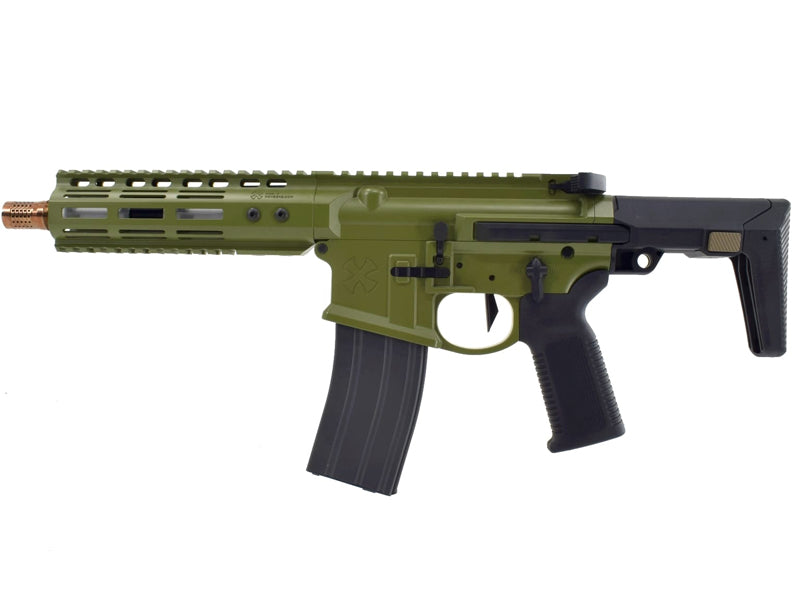 [Double Eagle] EMG Noveske Licensed GHETTO Blaster NHR-7inch[Based on TM MWS GBB Based][Bazooka Green]