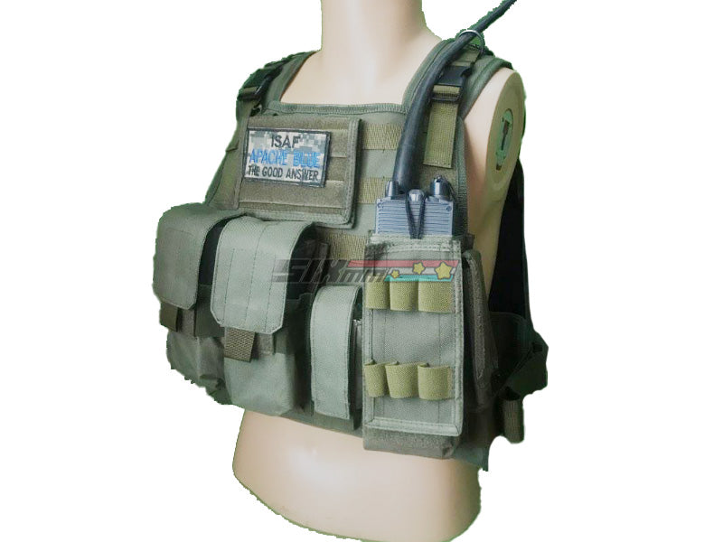 Flyye] Special Force MBSS Vest Set[OD] – SIXmm (6mm)