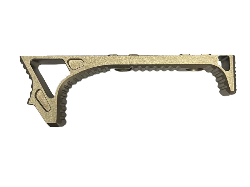 [GG] Curved Angled Fore Grip [For M-Lok Series][Tan]