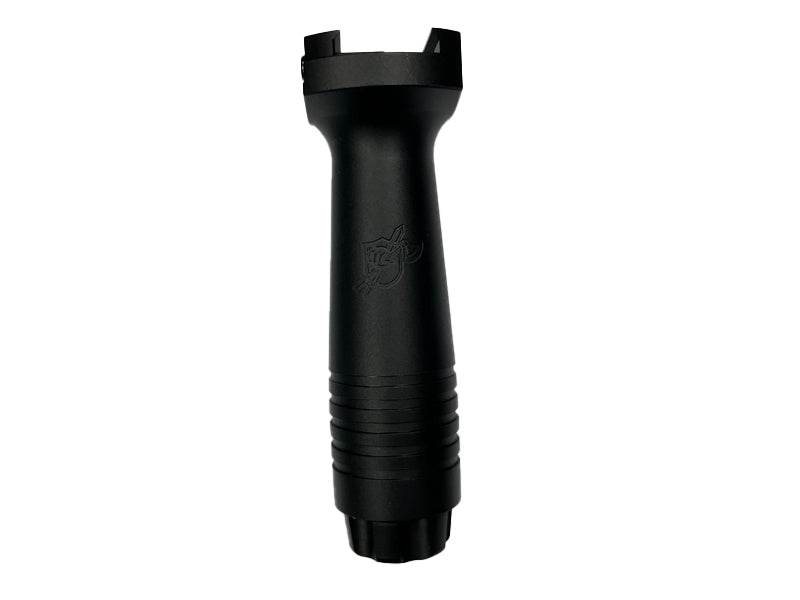 [GG] KC Style Nylon Vertical Grip W/ MARKING [For Picatinny Rail System][BLK]