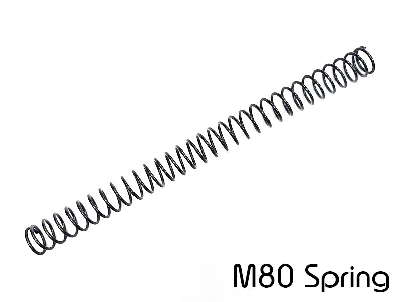 [GG] M80 High Quality Grade Piano Steel AEG Spring[For 240~270 fps][BLK]