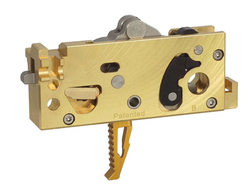 [G&P] EMG Strike Industries CNC Adjustable Trigger Box [for Marui M4 MWS Airsoft] [SI016] [Gold]