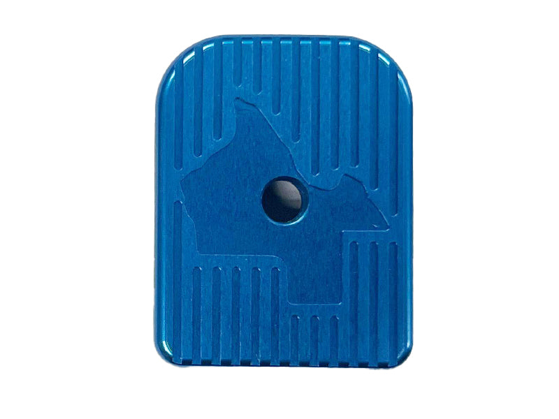 [LadyBug Tactical] Aluminum 2011 Style Magazine Base [For Tokyo Marui HI CAPA GBB Series][BLU]