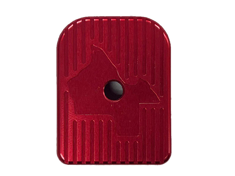 [LadyBug Tactical] Aluminum 2011 Style Magazine Base [For Tokyo Marui HI CAPA GBB Series][RED]