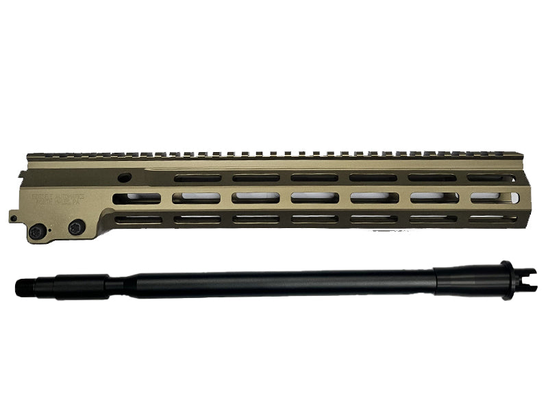 [MadDog] 13.5 inch GEI Style MK16 URGI Rail Handguard W/ MWS Outer Barrel[DDC]