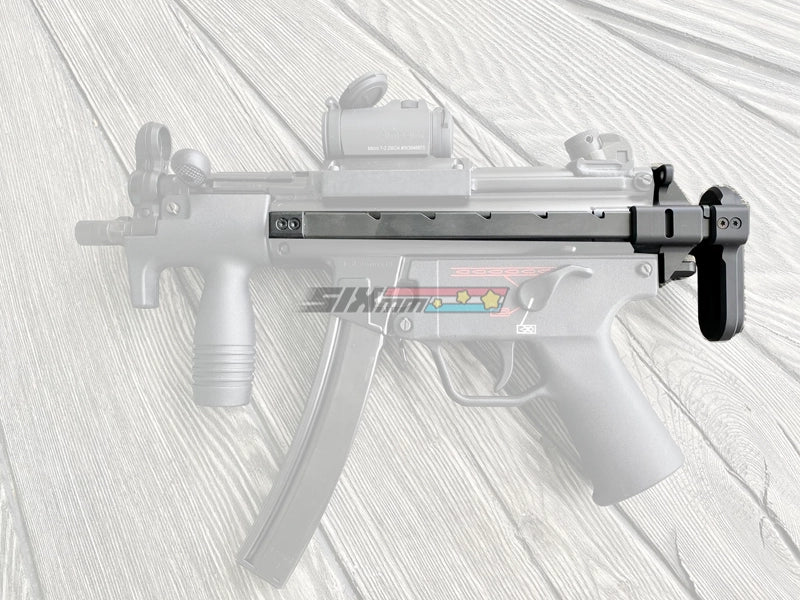 [MadDog] 5 Position Retractable stock [For VFC / Tokyo Marui MP5K AEG & NGRS Series][BLK]