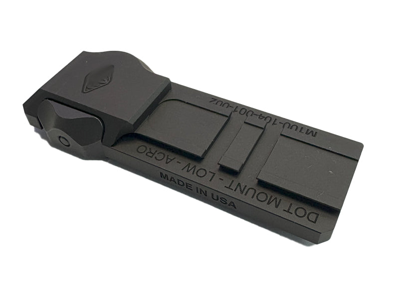 [MadDog] ACRO Lower Profile Mount[For 20mm Picatinny Rail][BLK]