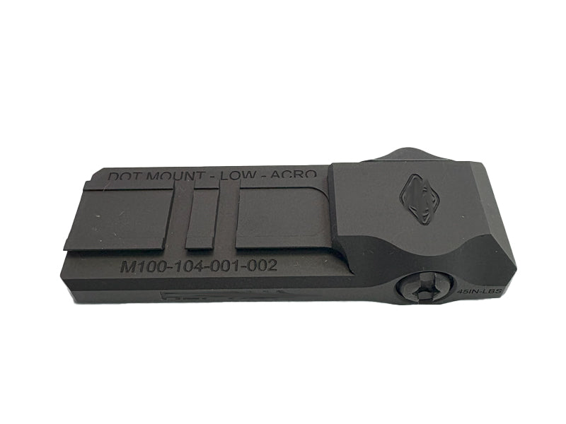 [MadDog] ACRO Lower Profile Mount[For 20mm Picatinny Rail][BLK]