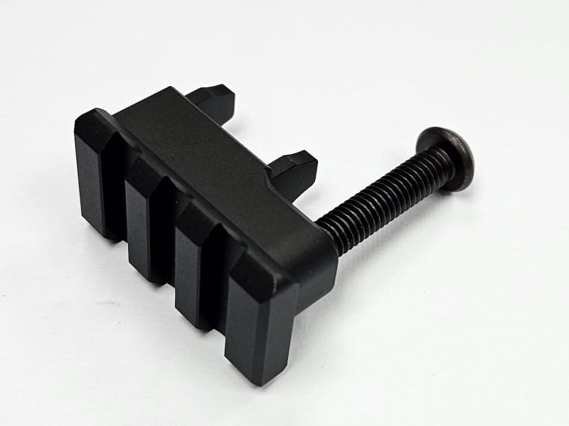 [MadDog] Aluminium Front Sight Tower Rail Mount[For MP5 / MP5K GBB / AEG Series][BLK]