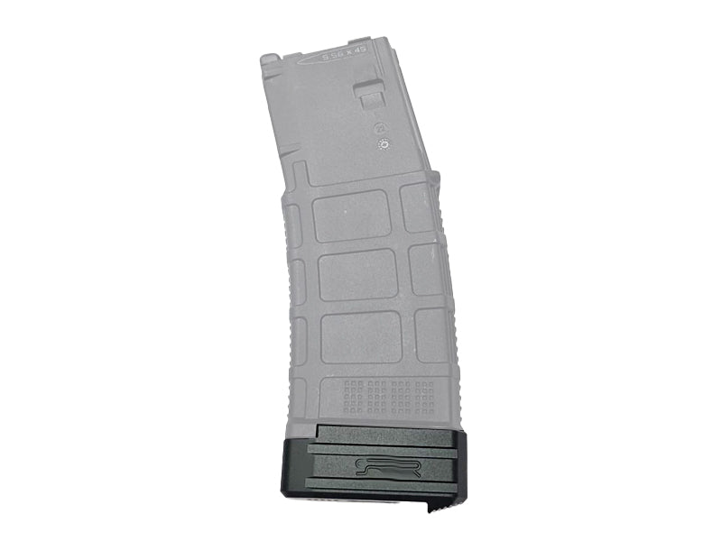 [MadDog] Aluminium SR Style Quick Draw Magazine Base[For Guns Modify EVO MWS Magazine[BLK]