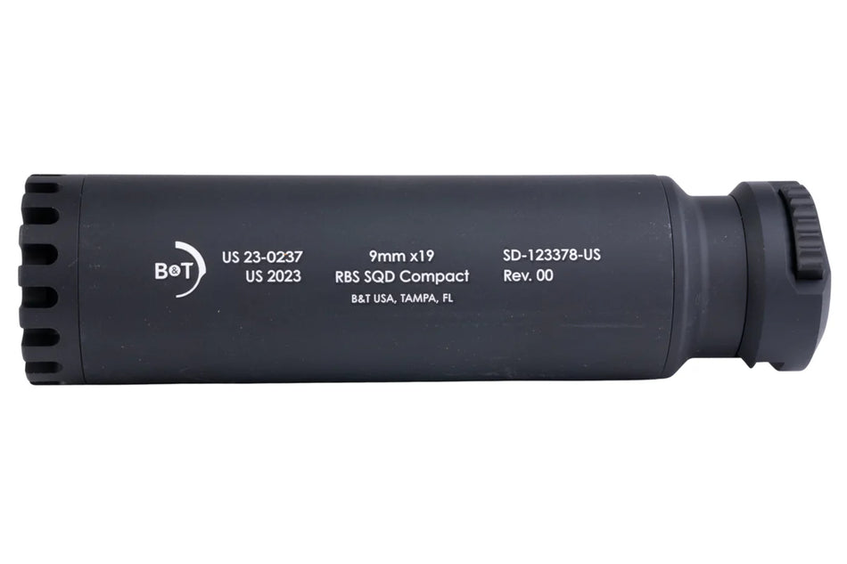 [MadDog] BT Style RBS SQD Silencer[For CYMA /  Umarex MP5 AEG / GBB Series][BLK]