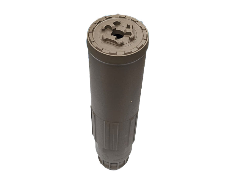 [MadDog] CG SGI-6 Style DUMMY SILENCER with 3 Prong Flash Hider[FDE]