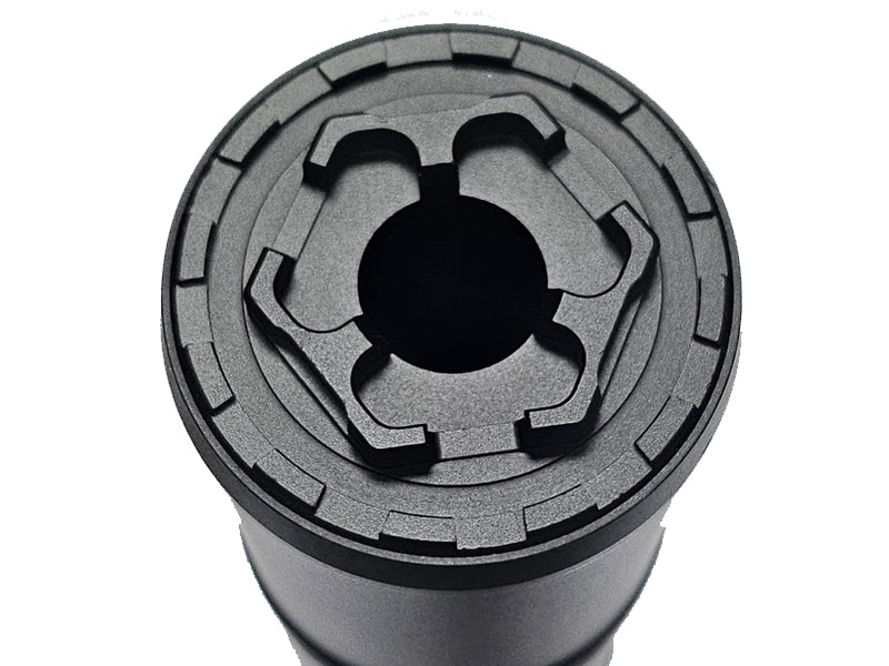 [MadDog] CGS QD Dummy Silencer With DA Flash Hider[14mm CCW][BLK]