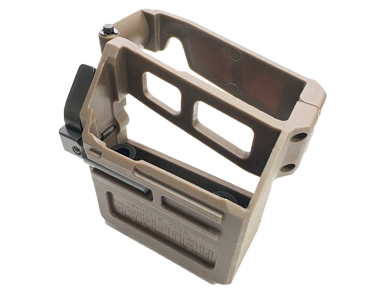 [MadDog] Full Plastic READY MAG [For Tokyo Marui M4 AEG / Systema M4 PTW Magazine][TAN]