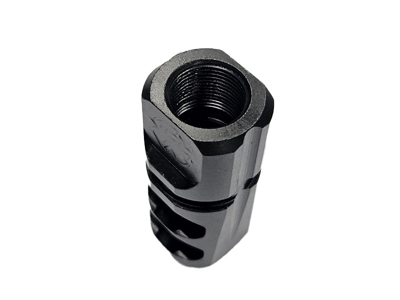 [MadDog] Full Steel 2 PORT NOV Flash Hider[-14mm CCW]