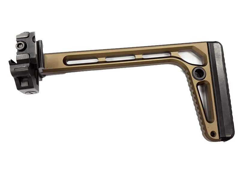 [MadDog] LightWeight MX Folding Style Stock[For SIG Sauer MCX / M1913 20mm Rail][FDE]