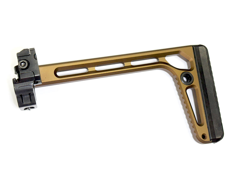 [MadDog] LightWeight MX Folding Style Stock[For SIG Sauer MCX / M1913 20mm Rail][FDE]