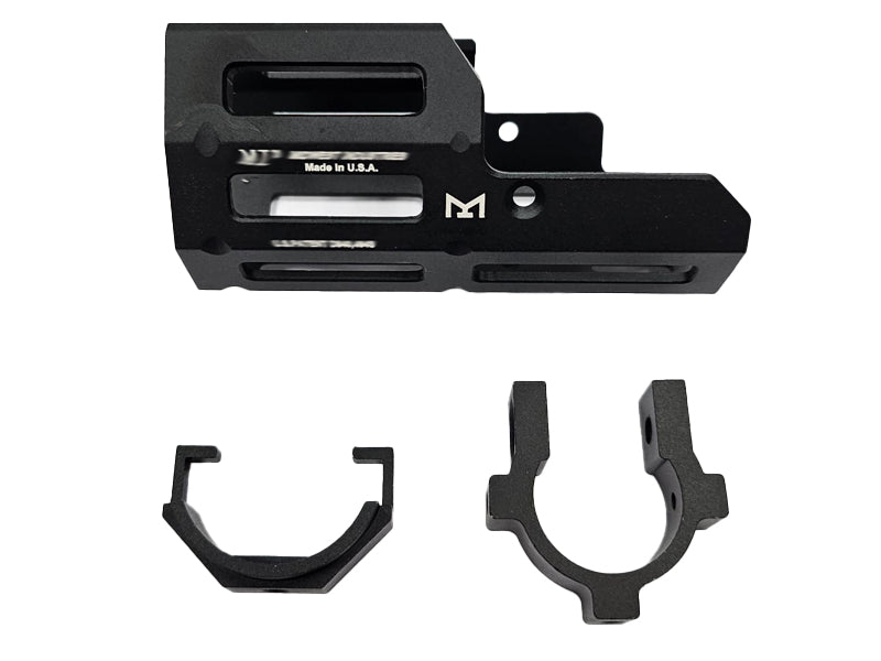 [MadDog] ML Style Airsoft Rail Handguard System[M-LOK Ver.][Umarex /WE MP5K GBB Series][BLK]