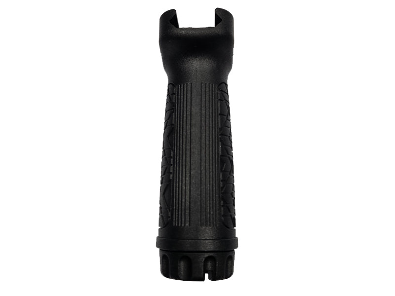 [MadDog] Nylon Plastic Vertical Grip W/ Pattern[For 20mm Picatinny Rail][BLK]