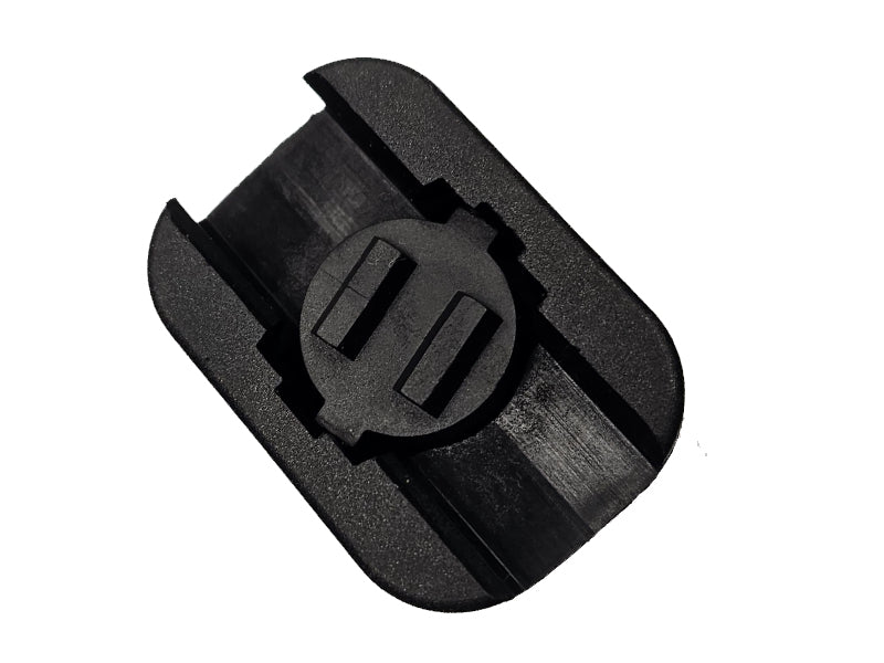 [MadDog] Nylon Plastic Vertical Grip W/ Pattern[For 20mm Picatinny Rail][BLK]