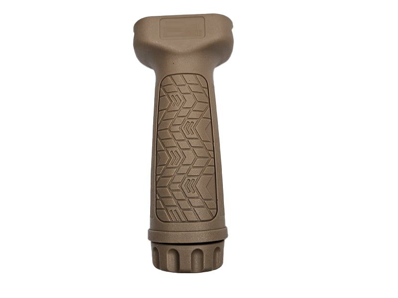 [MadDog] Nylon Plastic Vertical Grip W/ Pattern[For 20mm Picatinny Rail][FDE]