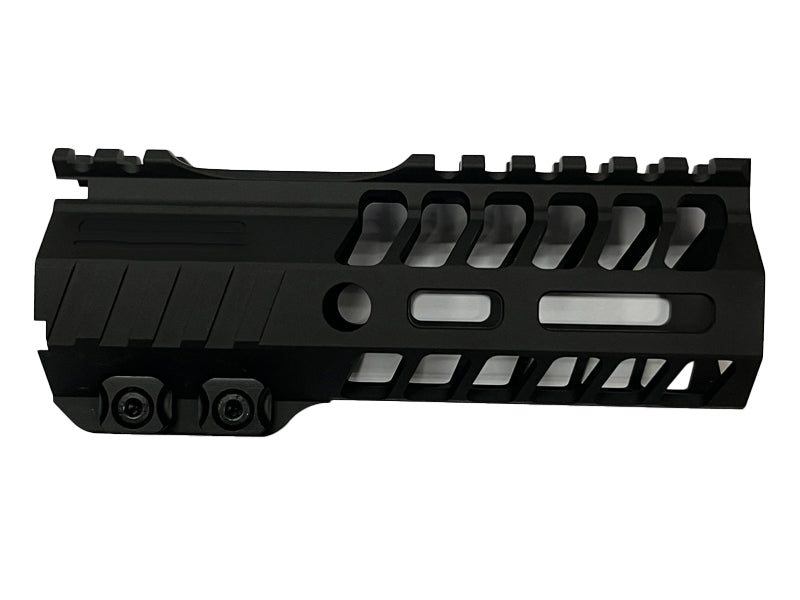 [MadDog] SR Style Helix Ultra Lite 5.3inch Rail Handguard[M-Lok Ver.][BLK]