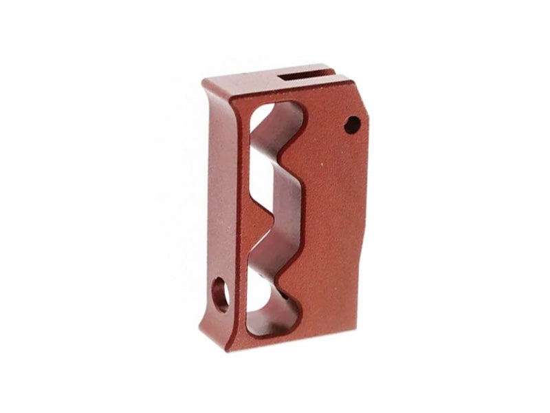 [Revanchist] Airsoft Aluminum Hi Capa Flat Trigger [Type A][Red]