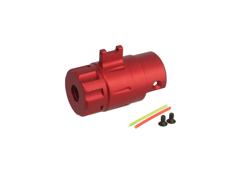 [5KU] CNC Silencer Adapter Kit [For AAP01 GBB Airsoft Series][RED]