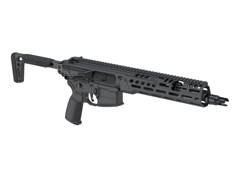 [Toxicant]  SPEAR LT 11 Inch Airsoft GBB Rifle[For Tokyo Marui MWS Series][BLK]