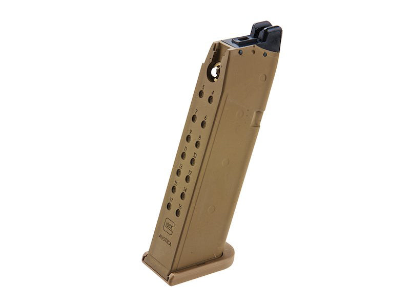 [Umarex] GLOCK 17 GEN.5 GBB Airsoft Magazine[French Army Ver.][23rds][Tan]