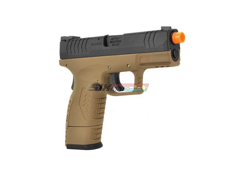 [WE-Tech] X-Tactical 3.8 Compact Gas Blowback GBB Airsoft Pistol [TAN]