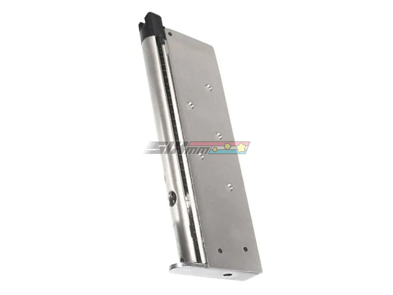 [WE-Tech] Full Metal 15rd Magazine for WE / SOCOM GEAR M1911 GBB [Silver]