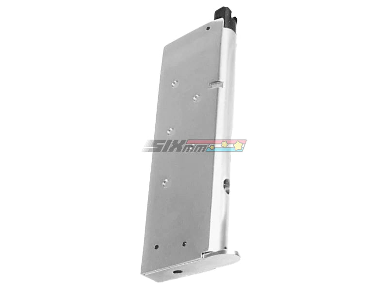 [WE-Tech] Full Metal 15rd Magazine for WE / SOCOM GEAR M1911 GBB [Silver]