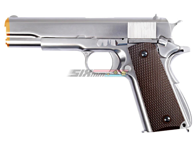 [WE-Tech] Fully Metal M1911A1 Government[Brown Grip[With Marking][SV]