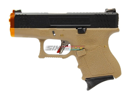 [WE-Tech] SAI Style G27 T6 Airsoft GBB Pistol [BK / GD/ TAN]