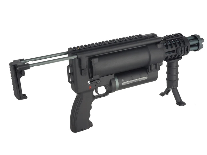 [WELL Pro] Compact Rotary Airsoft AEG LMG Minigun