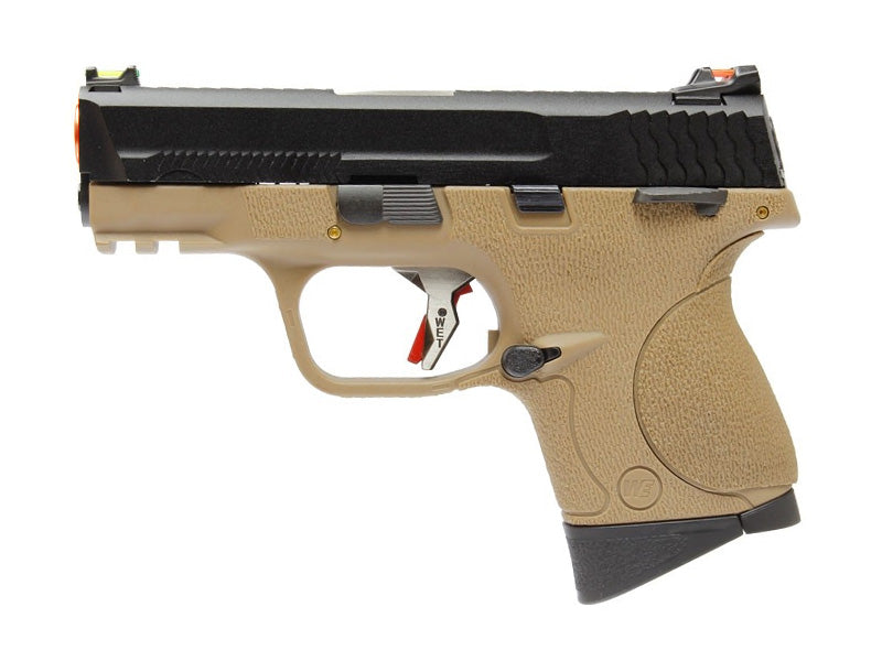 [WE-Tech] SMALL BIRD T4A GBB Pistol [BK/SV/TAN][AUTO]