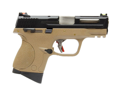 [WE-Tech] SMALL BIRD T4B GBB Pistol [BK/SV/TAN][AUTO]