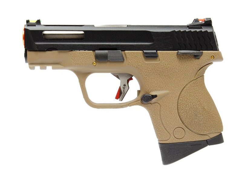 [WE-Tech] SMALL BIRD T4B GBB Pistol [BK/SV/TAN][AUTO]