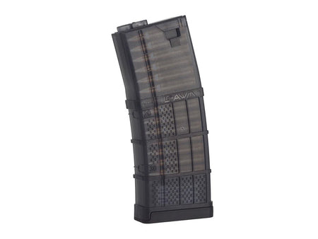 [CYMA] EMG 180 Rds Lancer L5AWM .5.56 Magazine [For M4 AEG Series][BLK]