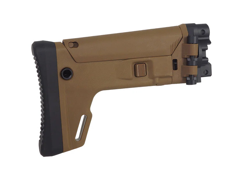 [5KU] ACR Style Retractable Stock [For VFC MP5K GBB Airsoft Series][TAN]