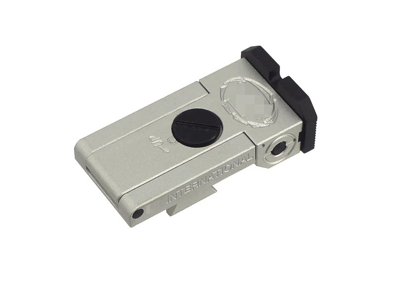 [5KU] Aluminum STI Style Rear Sight [For Marui Hi-Capa GBB Airsoft Series][SV]