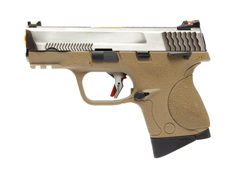 [WE-Tech] SMALL BIRD T7A GBB Pistol [SV/GD/TAN][AUTO]