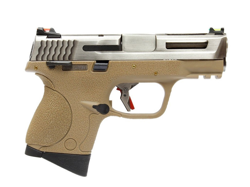 [WE-Tech] SMALL BIRD T8B GBB Pistol [SV/SV/TAN][AUTO]