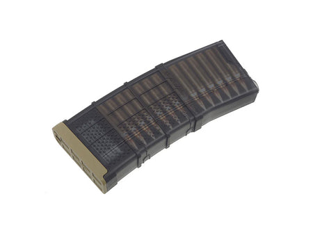 [CYMA] EMG 180 Rds Lancer L5AWM .5.56 Magazine [For M4 AEG Series][TAN]