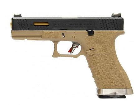 [WE-Tech] G17 T6 GBB Pistol [BK/GD/TAN]