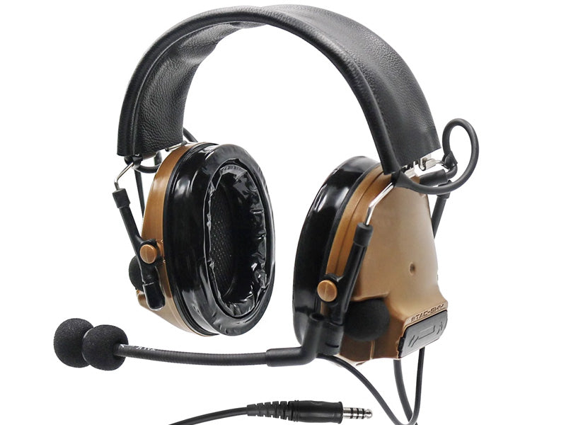 [Tac-Sky] Headset Comtact-III [Tan]